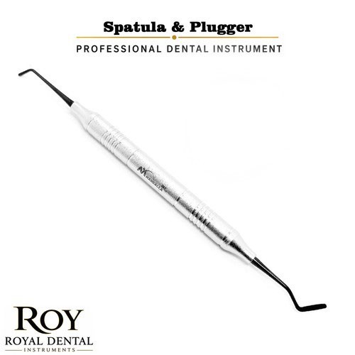 Dental Composite Filling Instruments Spatula & Plugger Titanium Black Tips