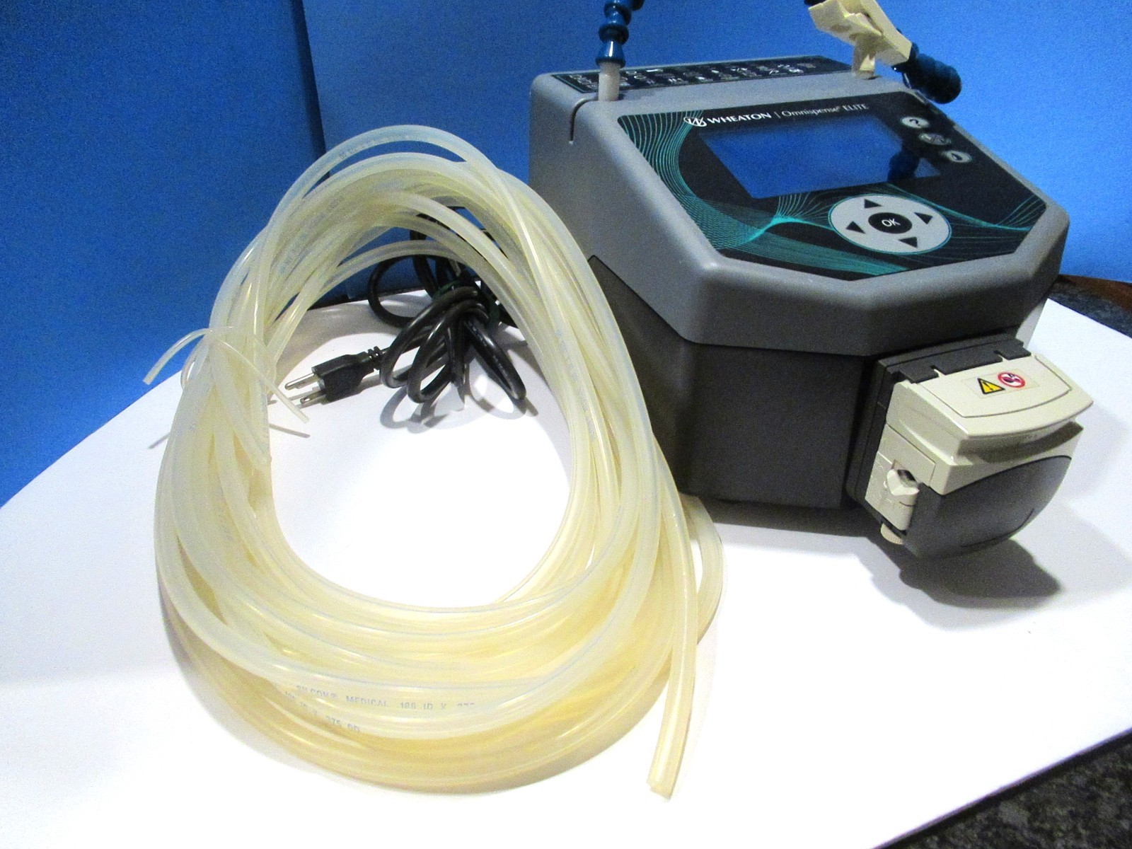 Wheaton Omnispense Elite W375030 Laboratory Peristaltic Liquid Dispensing Pump