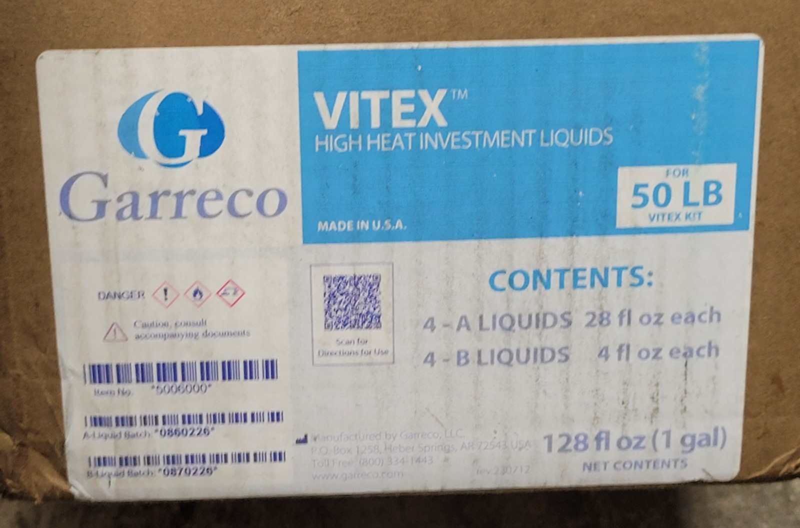 Garreco 5006000 – VITEX INVESTM P&L KIT OD For 50lb Vitex Kit