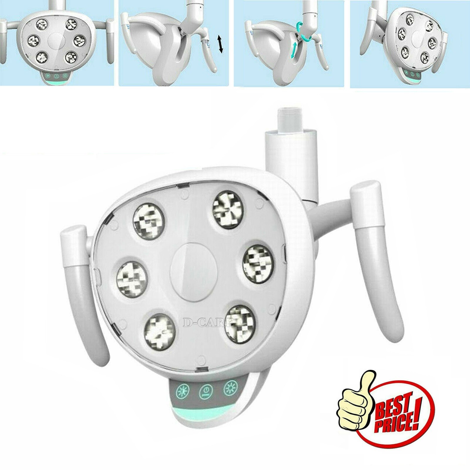 COXO CX249-23 Dental 6 LED Oral Light Lamp Induction Lamp For Dental Unit Chair
