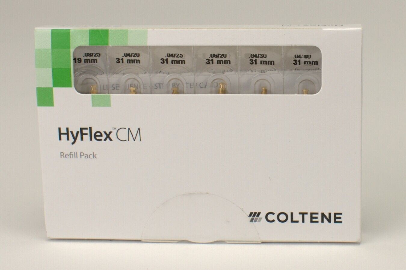 Coltene Whaledent Hyflex CM Controlled Memory NiTi Files 6 Files Pack Free Ship