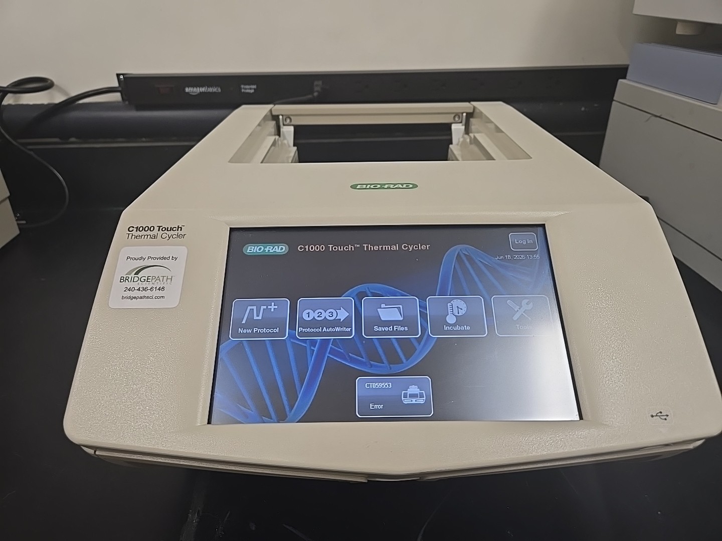 WORKING: BioRad C1000 Touch Thermal Cycler (Base Unit)