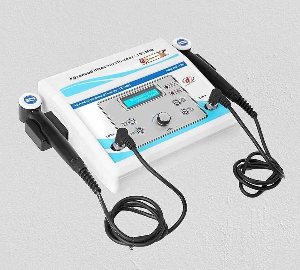 Branded 1 & 3 Mhz Super 1300 Pro LCD Ultrasound Therapy Machine