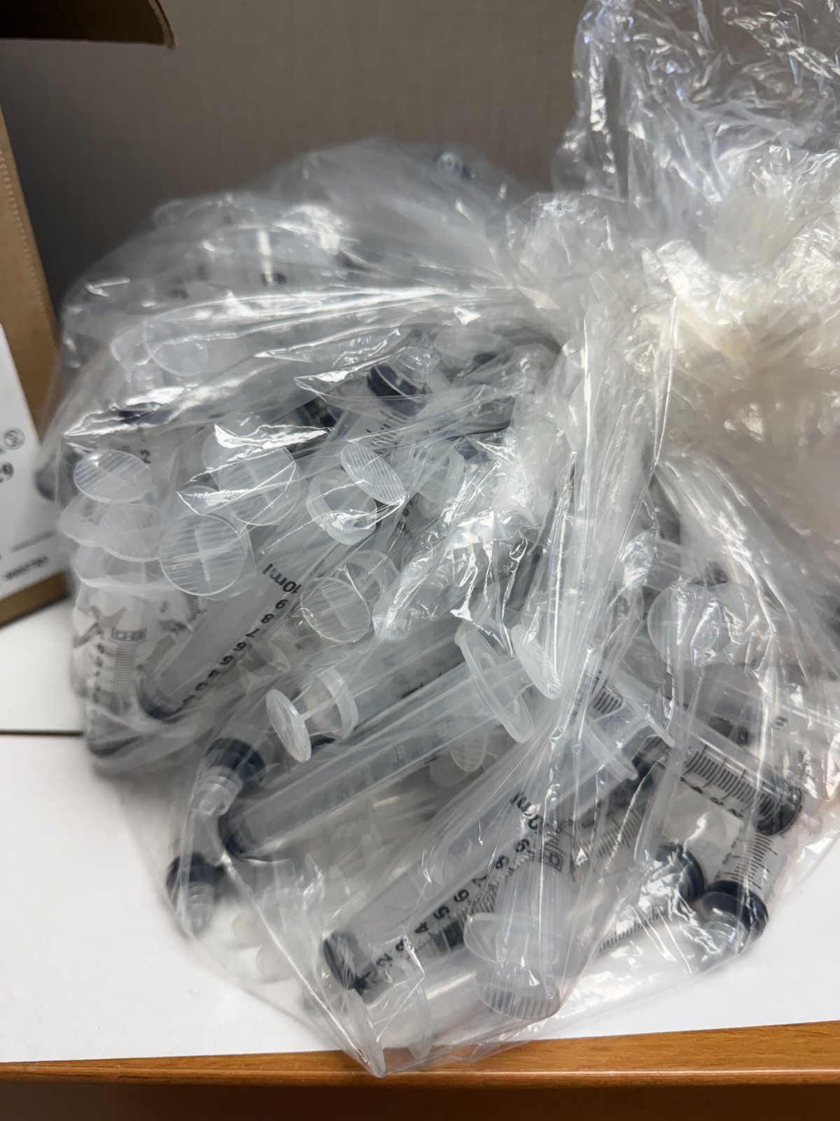 BD 10mL Luer-Lok Syringes Non-Sterile NEW Open Box Approx. 1/4 Case Lot