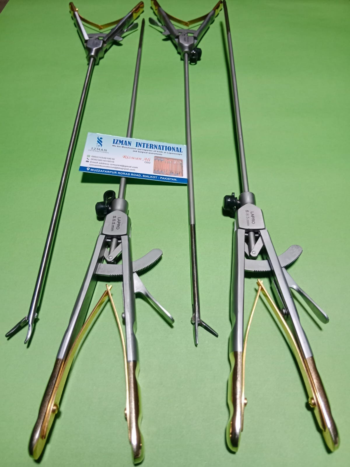 1pc German Grade Laparoscopic Needle Holder |Surgical Needle Driver | Endoscopic