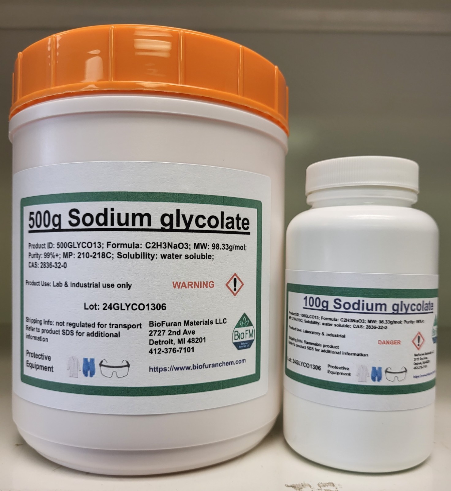 Sodium glycolate, CAS 2836-32-0
