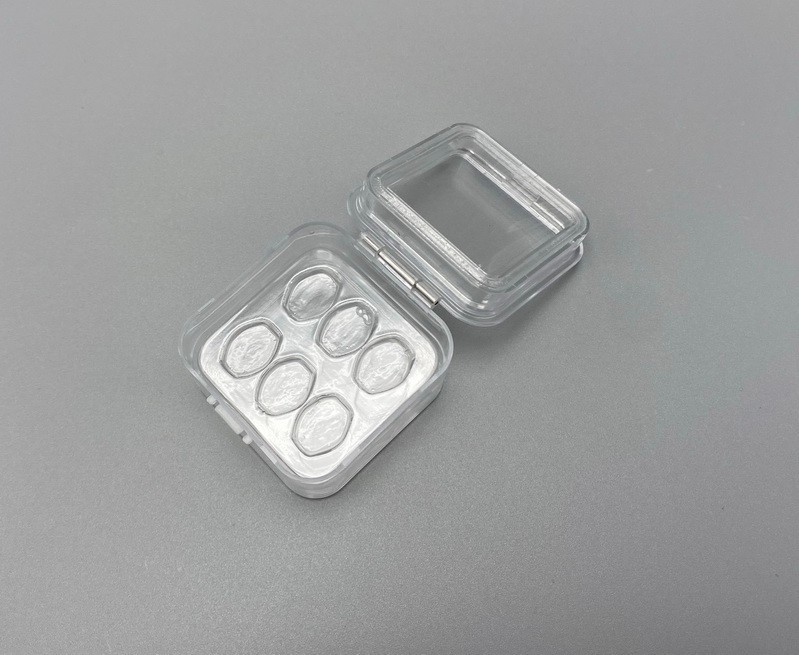 10Pcs Dental Denture Storage Box Tooth Boxes Veneer Membrane Case 50*50*25mm