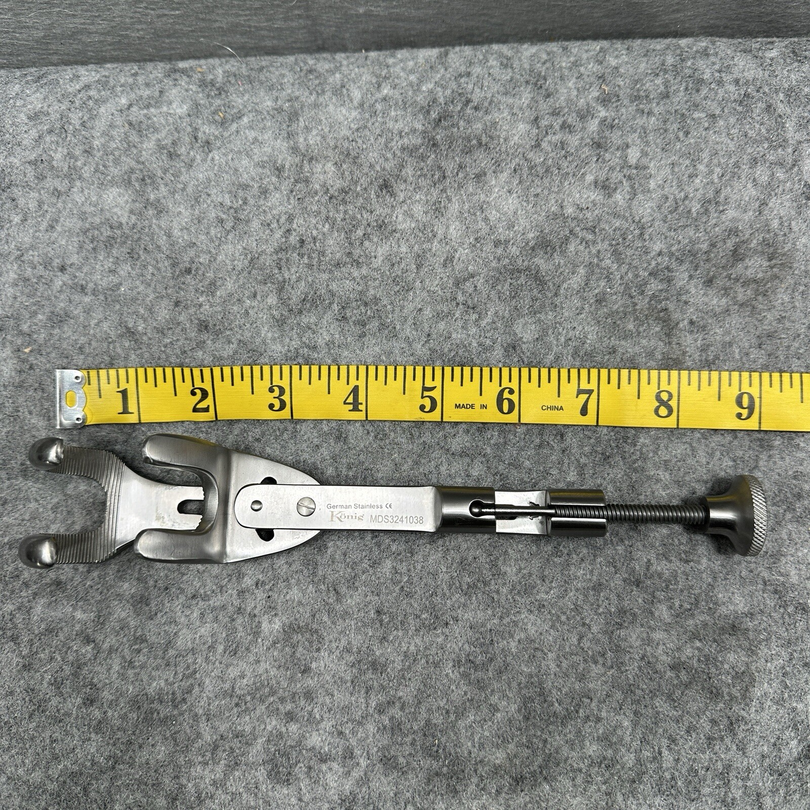 Konig Lambert Lowman Bone Clamp 8 2X2 Jaw MDS3241038 Surgical Instrument