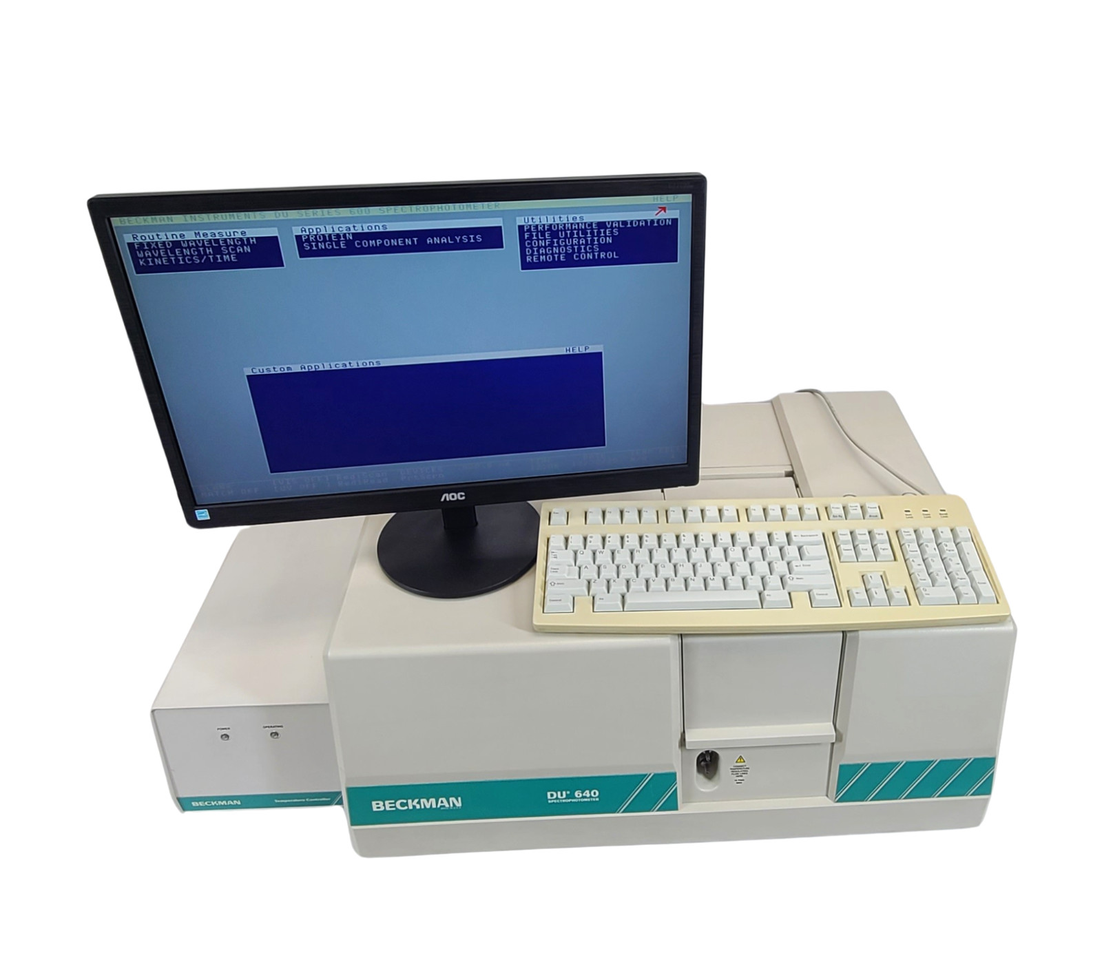 Beckman Coulter DU-640 UV-Vis Spectrophotometer 190-1100nm Lab Equipment Tested