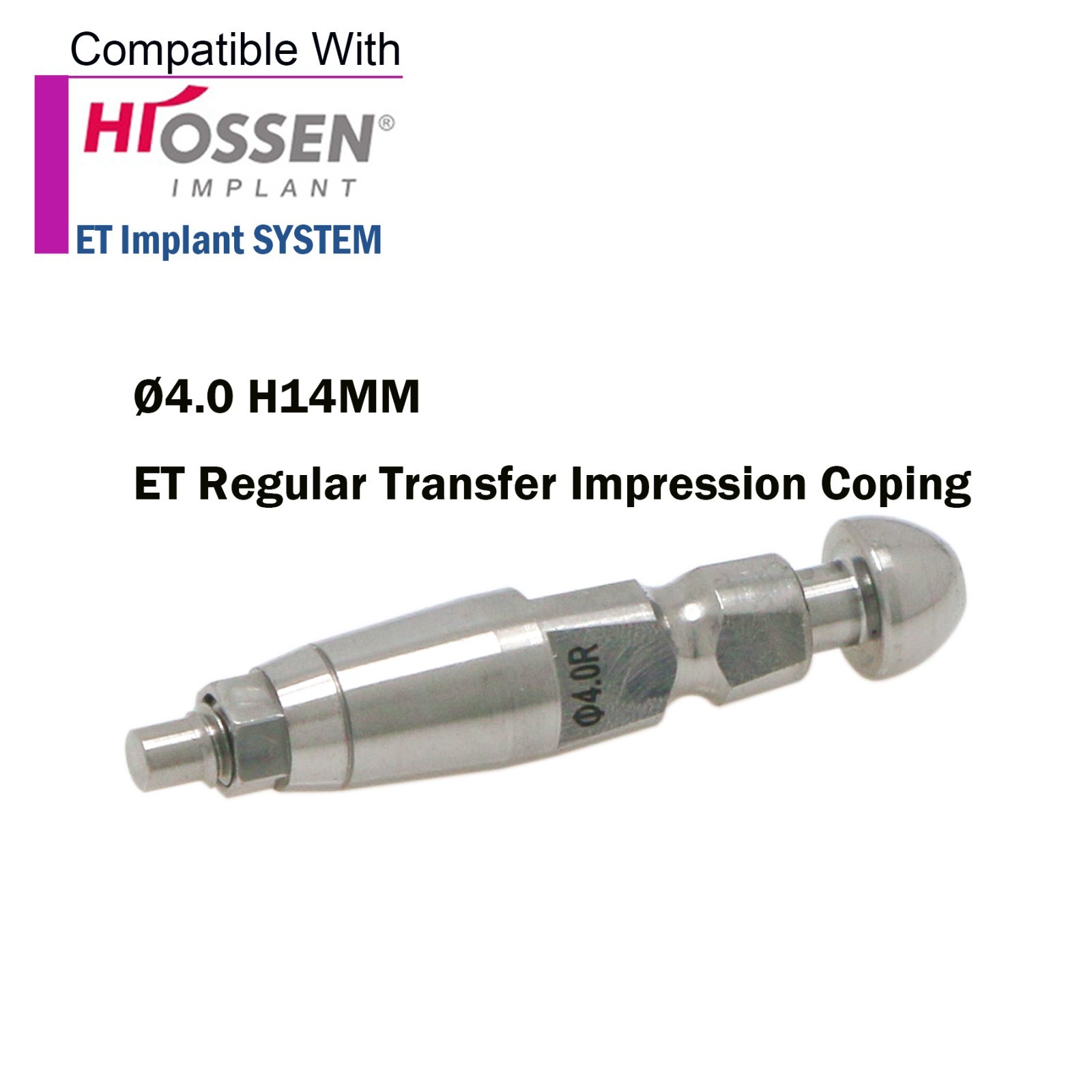 For Hiossen Osstem Dental Healing Abutment Impression Open Close Tray Lab Analog