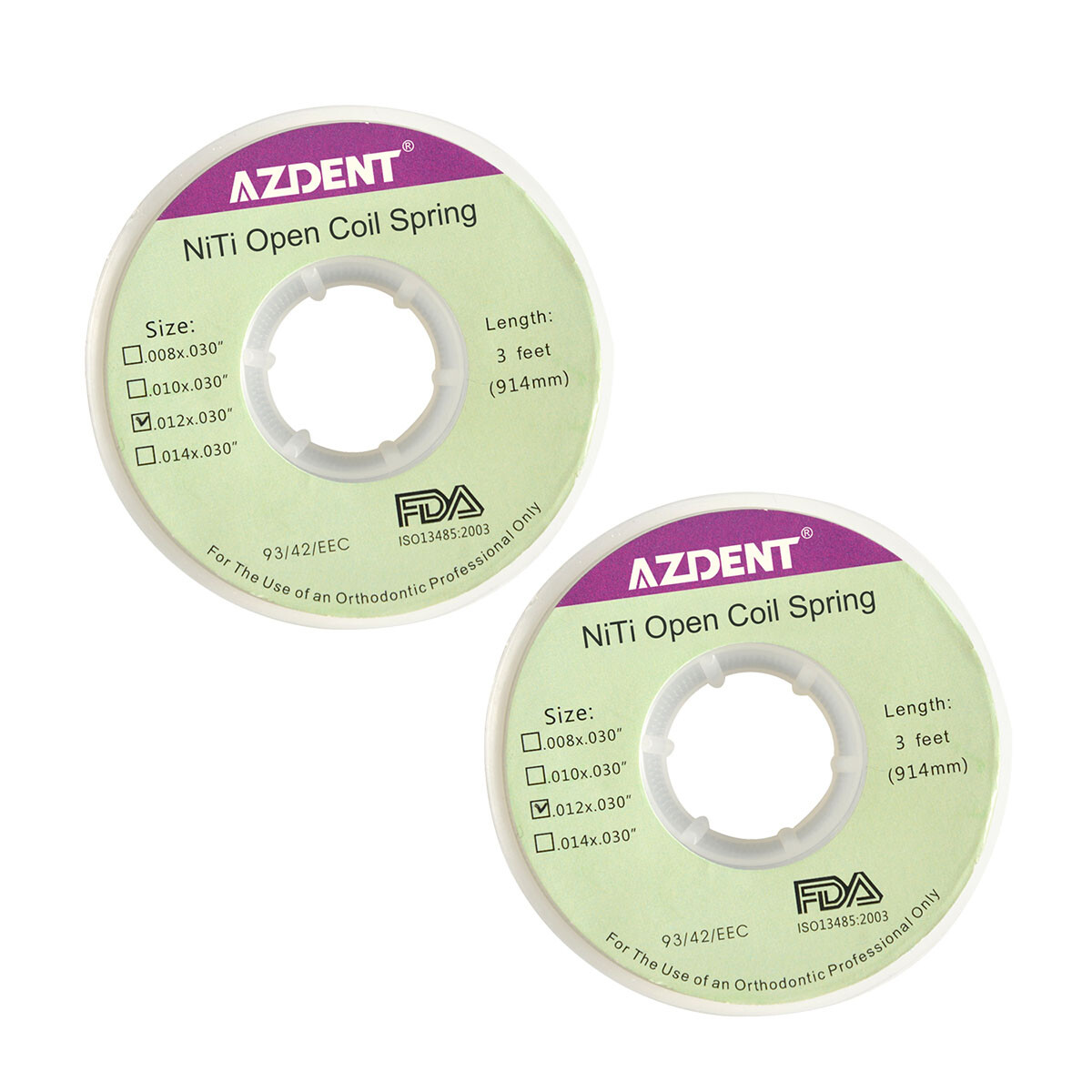 1 Roll AZDENT Dental Orthodontic NITI Open Coil Springs 012*030″ 914mm SALE