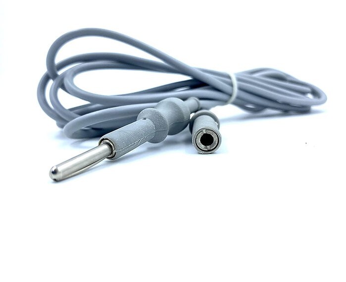 laparoscopic monopolar cable silicon for forceps to electrosurgical Cautery