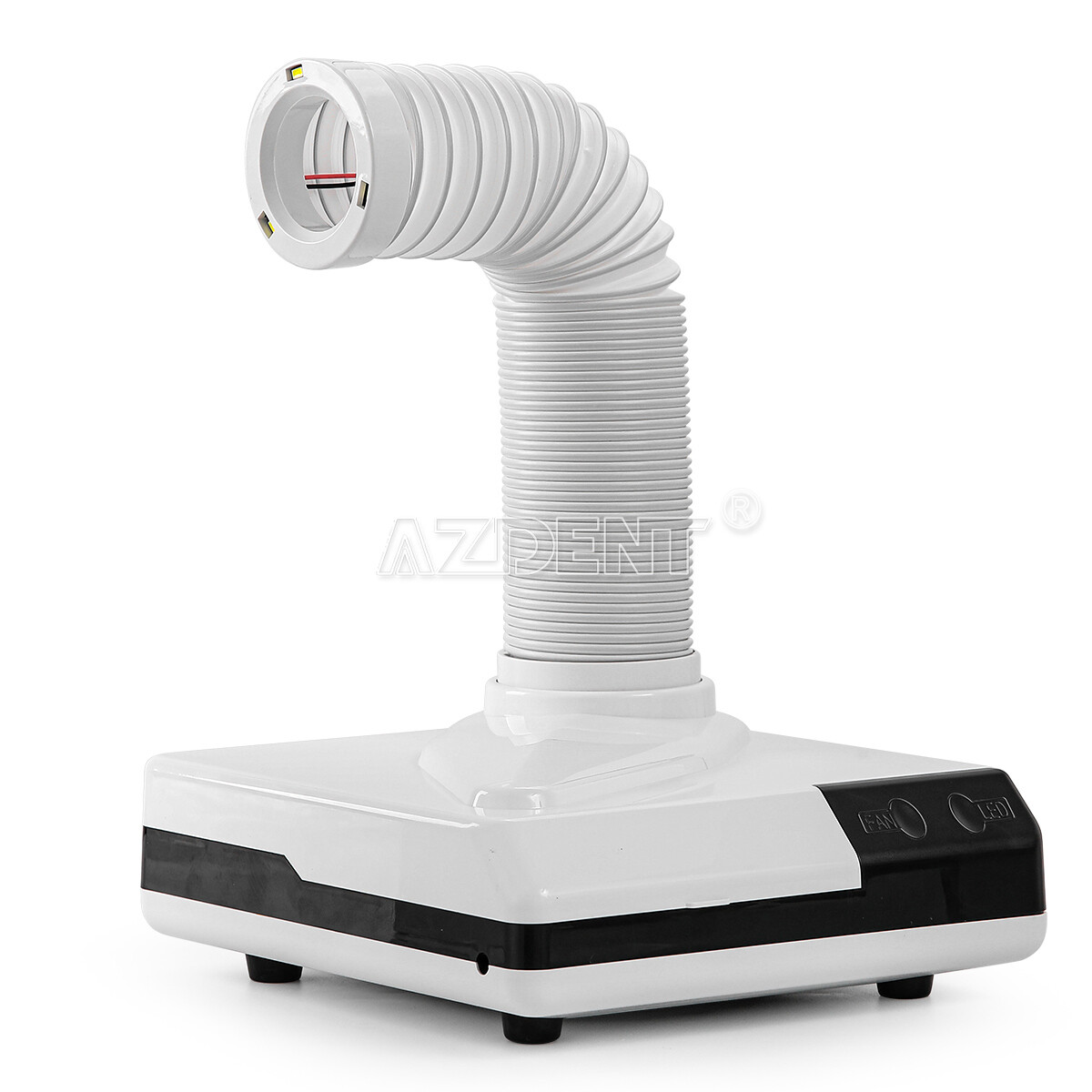 LED Portable Nail Dental Lab Desktop Dust Collector Machine Vacuum Cleaner 65W