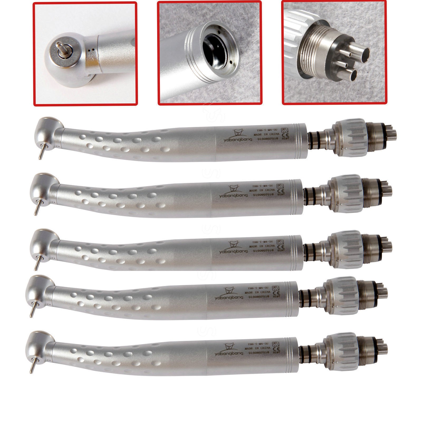 Turbine Dental High Speed Handpiece / with 4Hole Swivel Coupler For KAV GB4