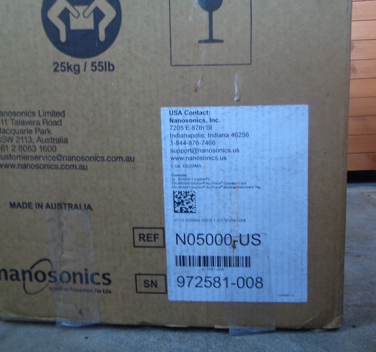 Nanosonics Trophon2 N05000 Ultrasonic High Level Disinfection System & Printer