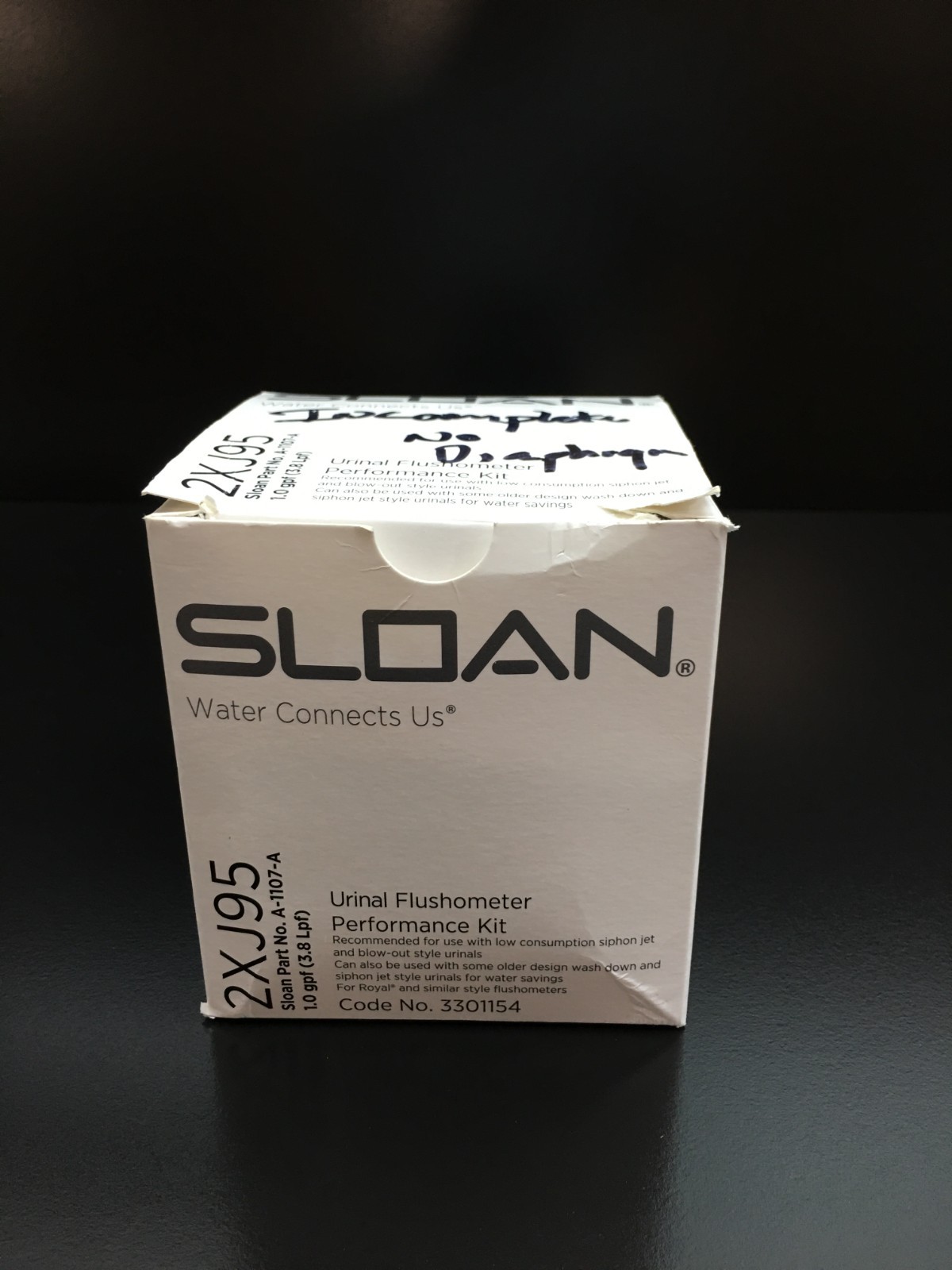Sloan PN A-1107-A Royal Urinal Diaphragm Performance Kit 1.0 gpf
