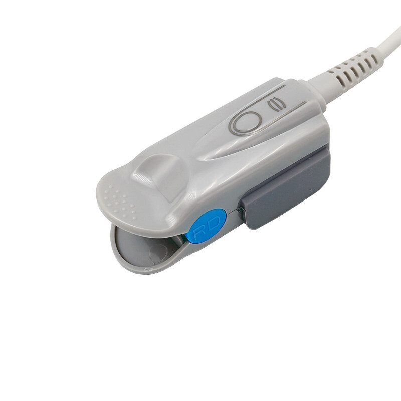 8pin Reusable Adult Finger Clip Tip Spo2 Sensor Cable for Edan M3 M8 M9 iM50 iM9