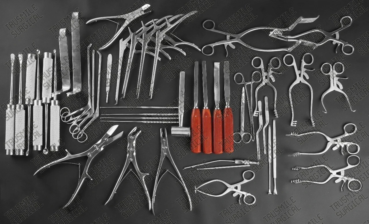 Spine Laminectomy Set 45Pcs Complete Orthopedic Surgical Instruments set