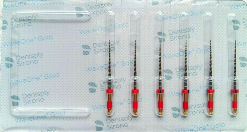 Waveone Gold Small, Primaly, Medium, Large File Dentsply 21mm, 25mm, 31mm 6files