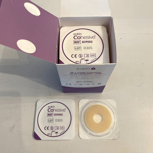 NEW 45 pcs EAKIN COHESIVE #839002 OSTOMY BARRIER SEALS *SAME DAY SHIP!*