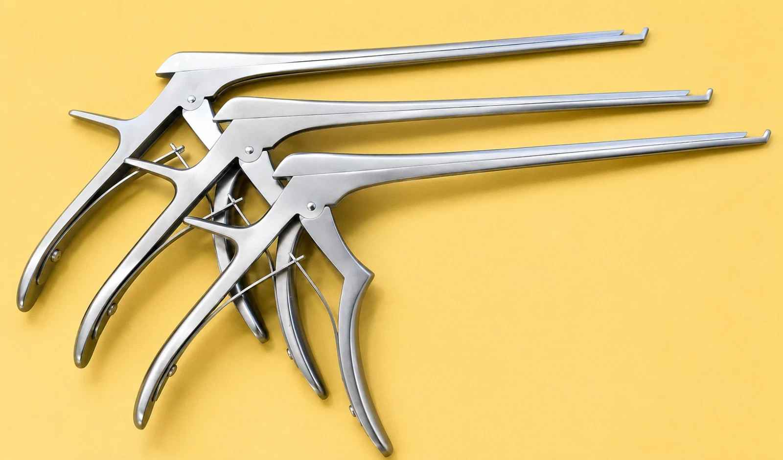 AESCULAP Kerrison Rongeur Set 1mm 2mm 3mm Neuro Spine Surgical Instrument