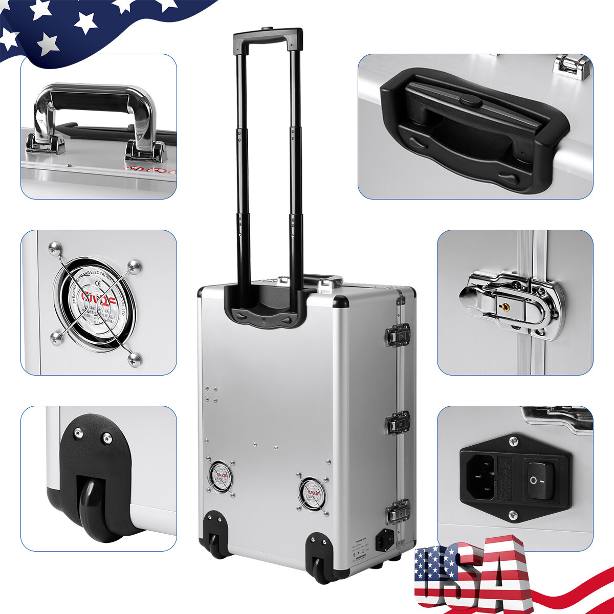 Dental Turbine Delivery Unit Portable Treatment Machine Air Compressor Suction