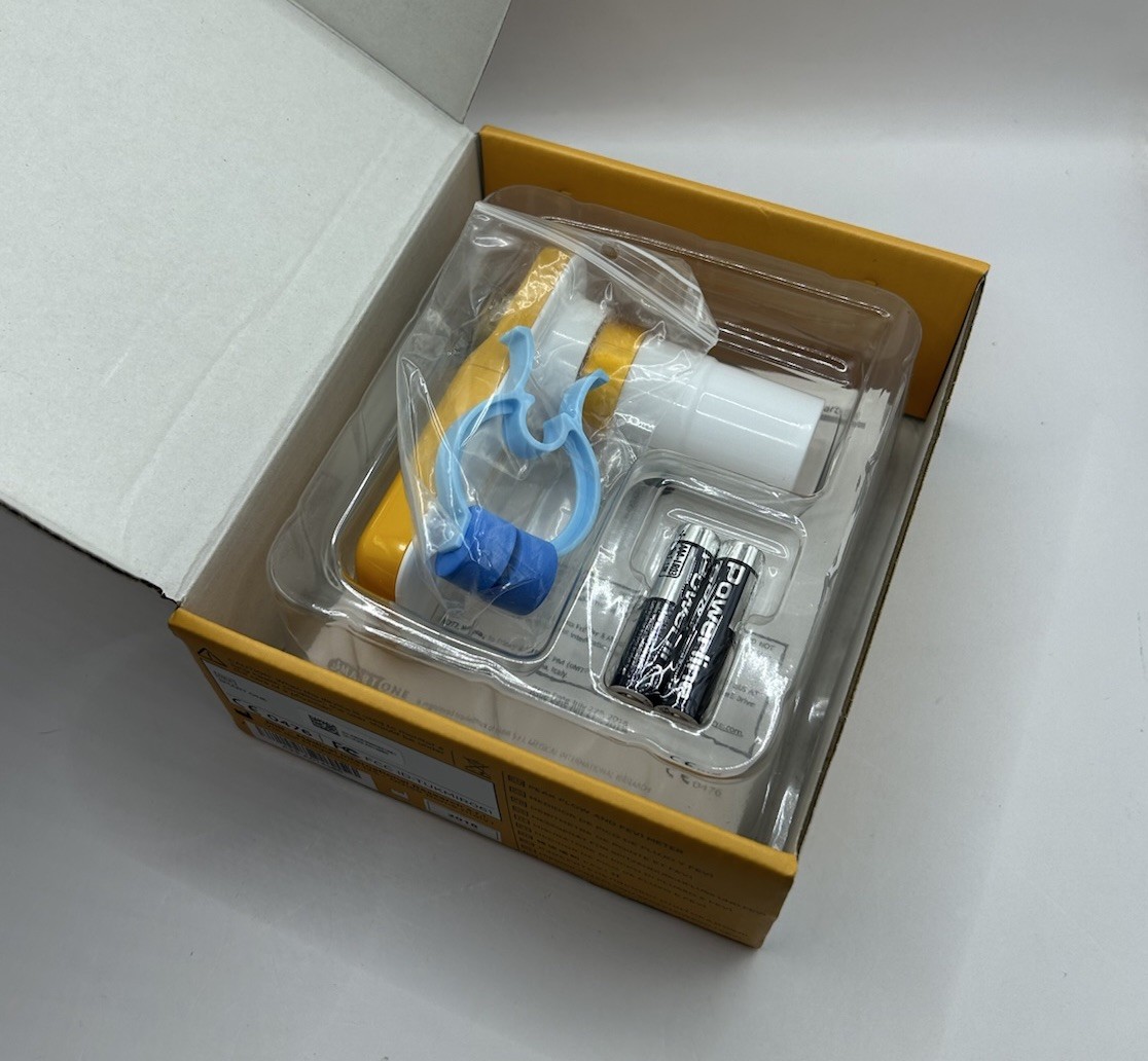 MIR Smart ONE Pocket Spirometer for Peak Flow & FEV1 Monitoring Sealed