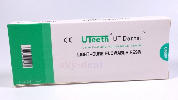 UTeeth Dental Composite Resin Flowable Light Cure Flow A1 A2 A3 Bonding Adhesive