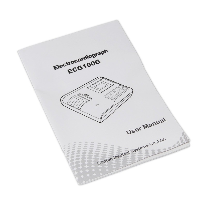 12-Lead 1-Channel Digital EKG Machine Medical ECG100G Electrocardiograph New