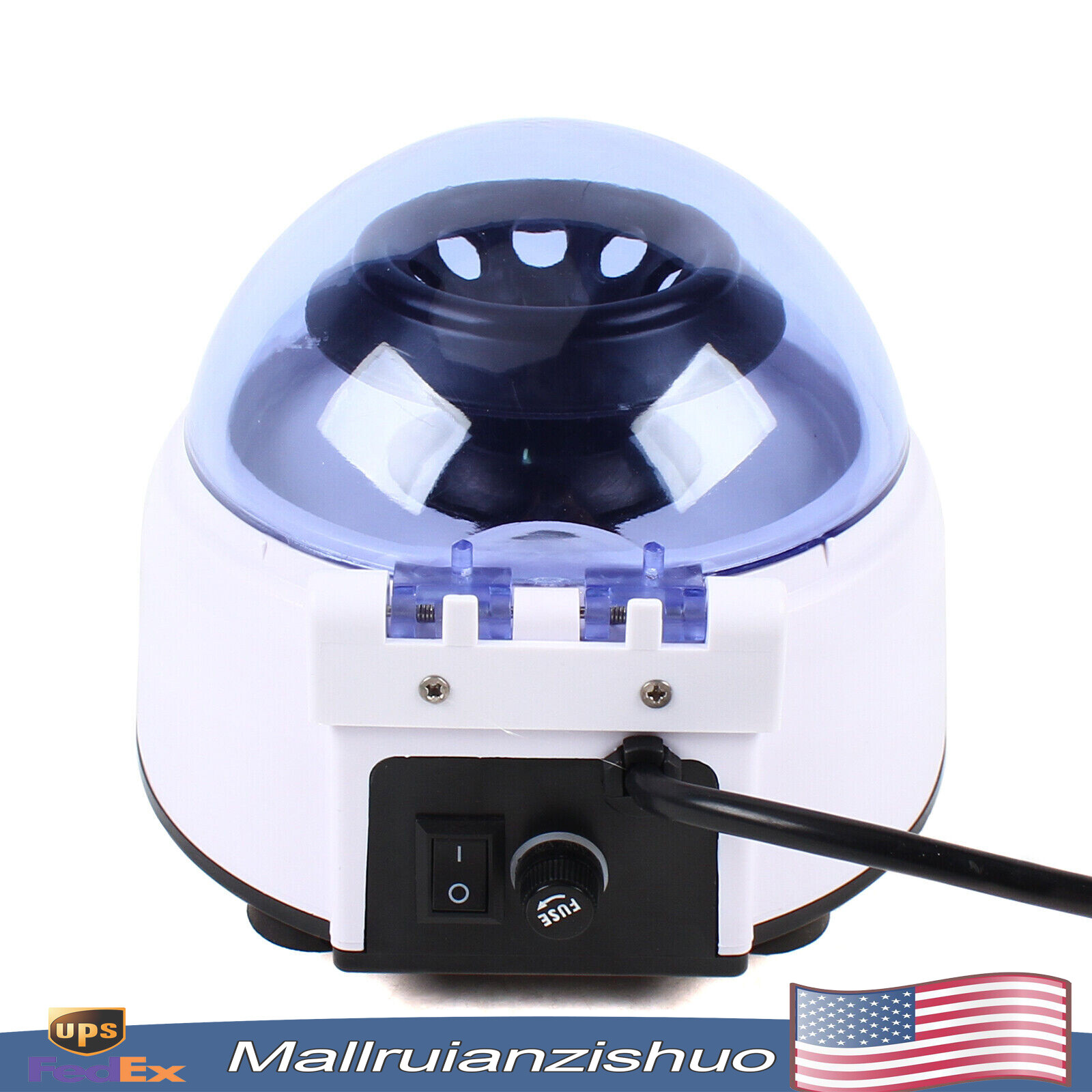 Electric Centrifuge Machine Laboratory Medical 4000RPM 0.2/0.5/1.5/2mL*8 AC110V