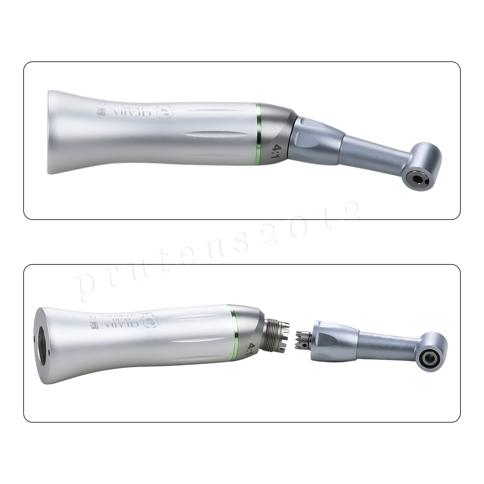 4:1 Reduction Reciprocating IPR Strips Contra Angle Handpiece Kit CICADA