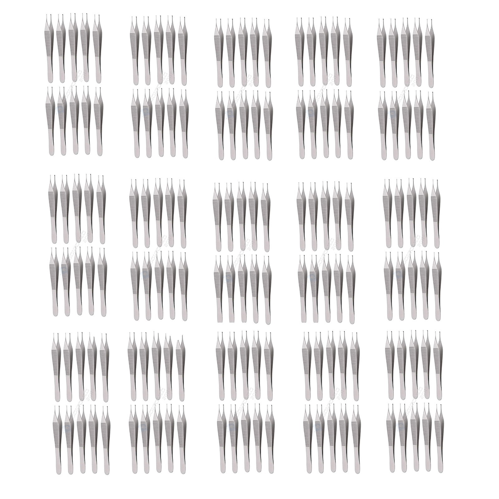 Lot of 100 Pieces Adson Tissue Forceps 4.75″ Surgical/Medical Instruments