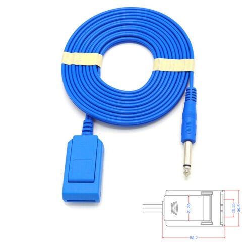 REM Plug Patient Grounding ESU Electrosurgical Plate Cable Negative Cautery