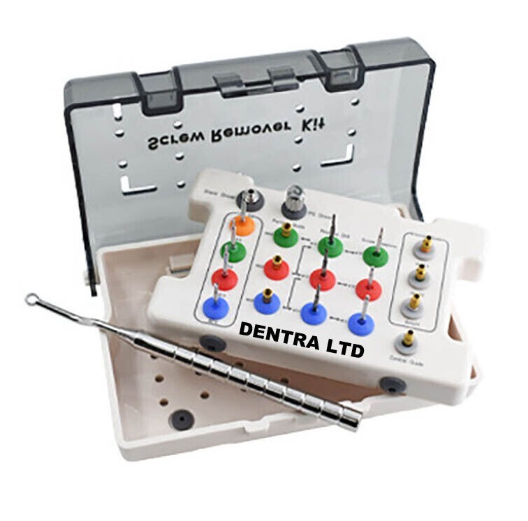 Dental implant broken screw Bone remover 20 pcs kit surgical instrument