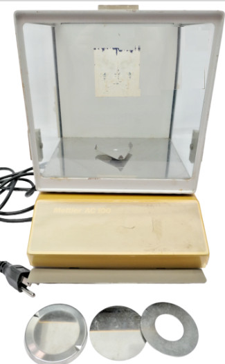 Mettler Toledo AC 100 Analytical Balance Digital Lab Scale w/ Draft Shield 0.1mg