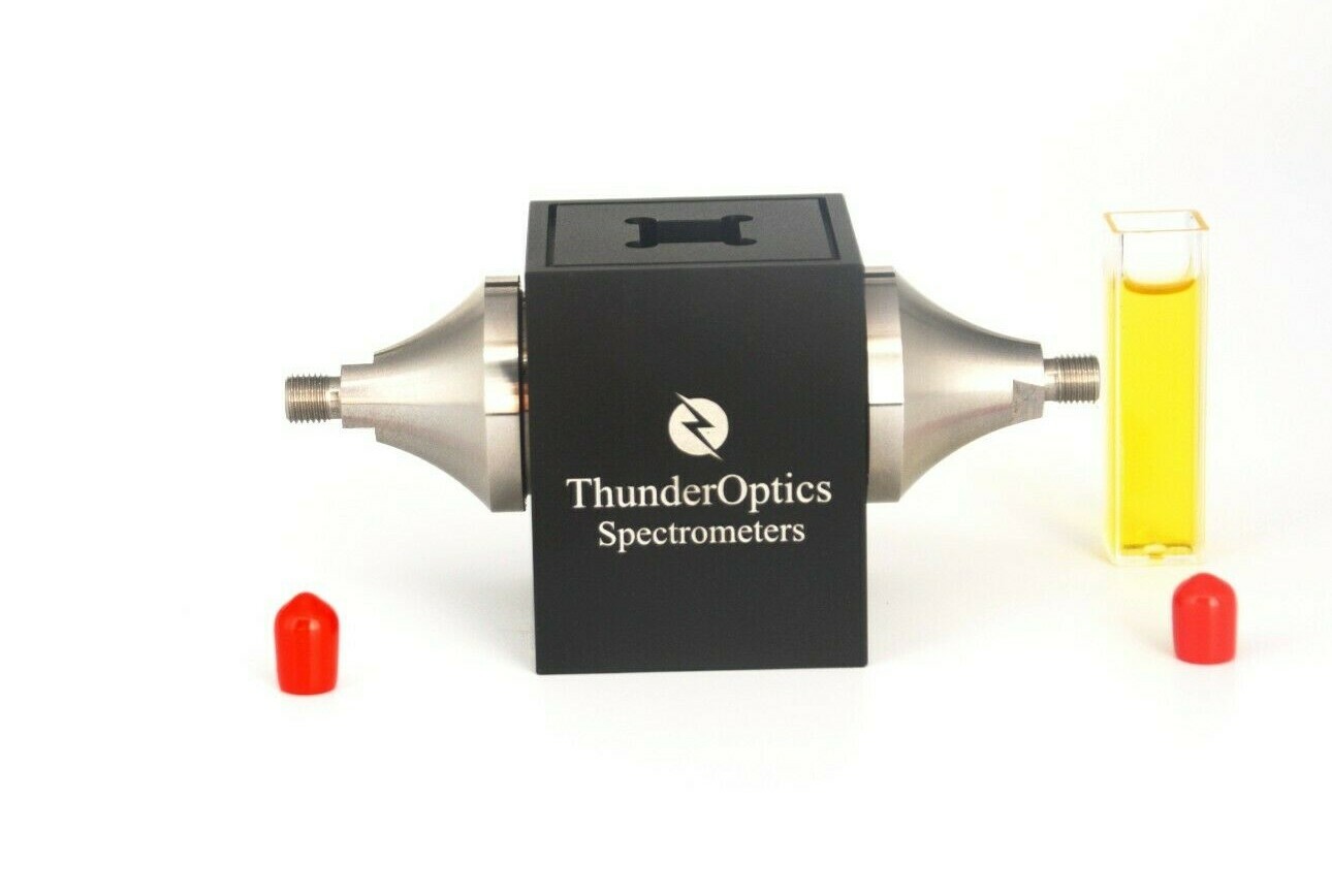 Cuvette Holder Transmission Absorption Fluorescence Spectroscopy – ThunderOptics