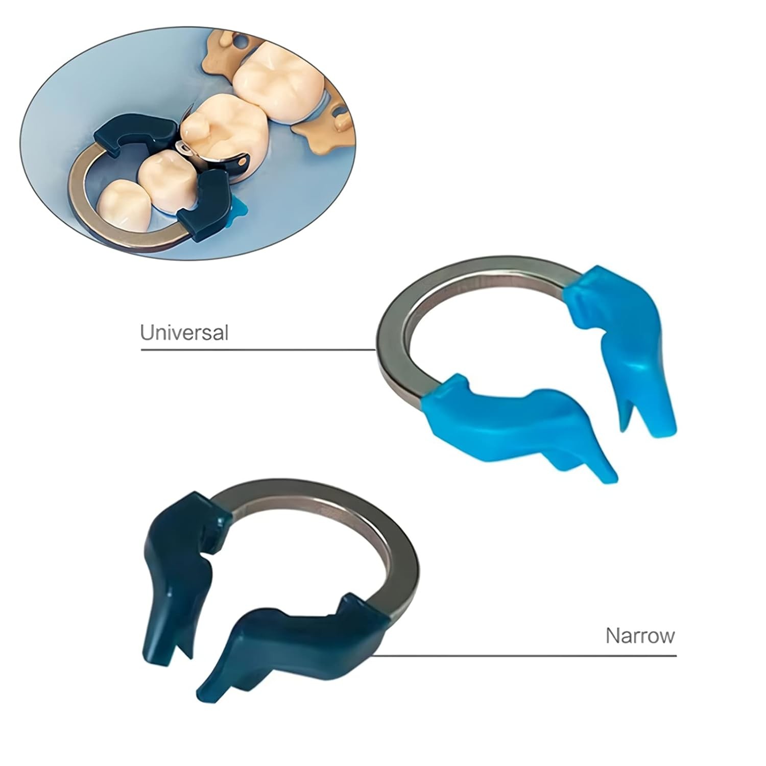 Dental Matrix Ring Sectional Matrice Clamp For Garrison Palodent V3 System US