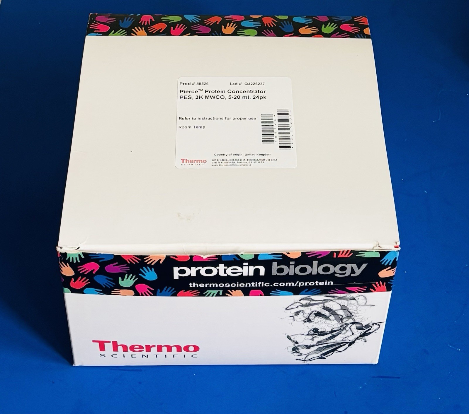 Fisher Scientific Pierce Protein Concentrator PES 3K Cutoff 88526 9/PK