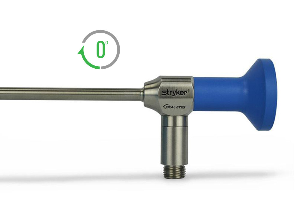 Stryker 5.0 mm 0º IDEAL EYES™ HD Autoclavable Bariatric Laparoscope, 45 cm