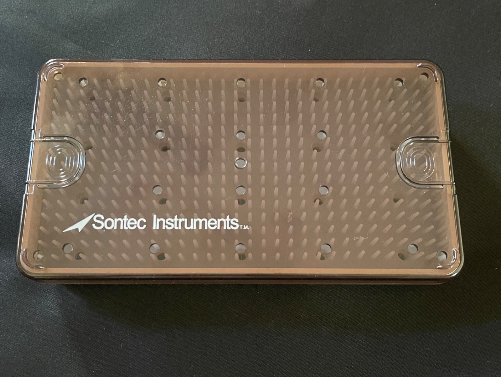 Sontec Instruments Sterilization Case w/ Tray & Silicone Mat