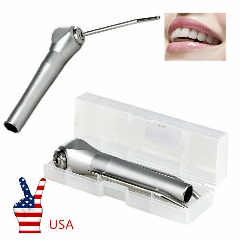 Dental Air Water Spray Triple 3 Way Button Syringe Handpiece + 2 Nozzles Tips