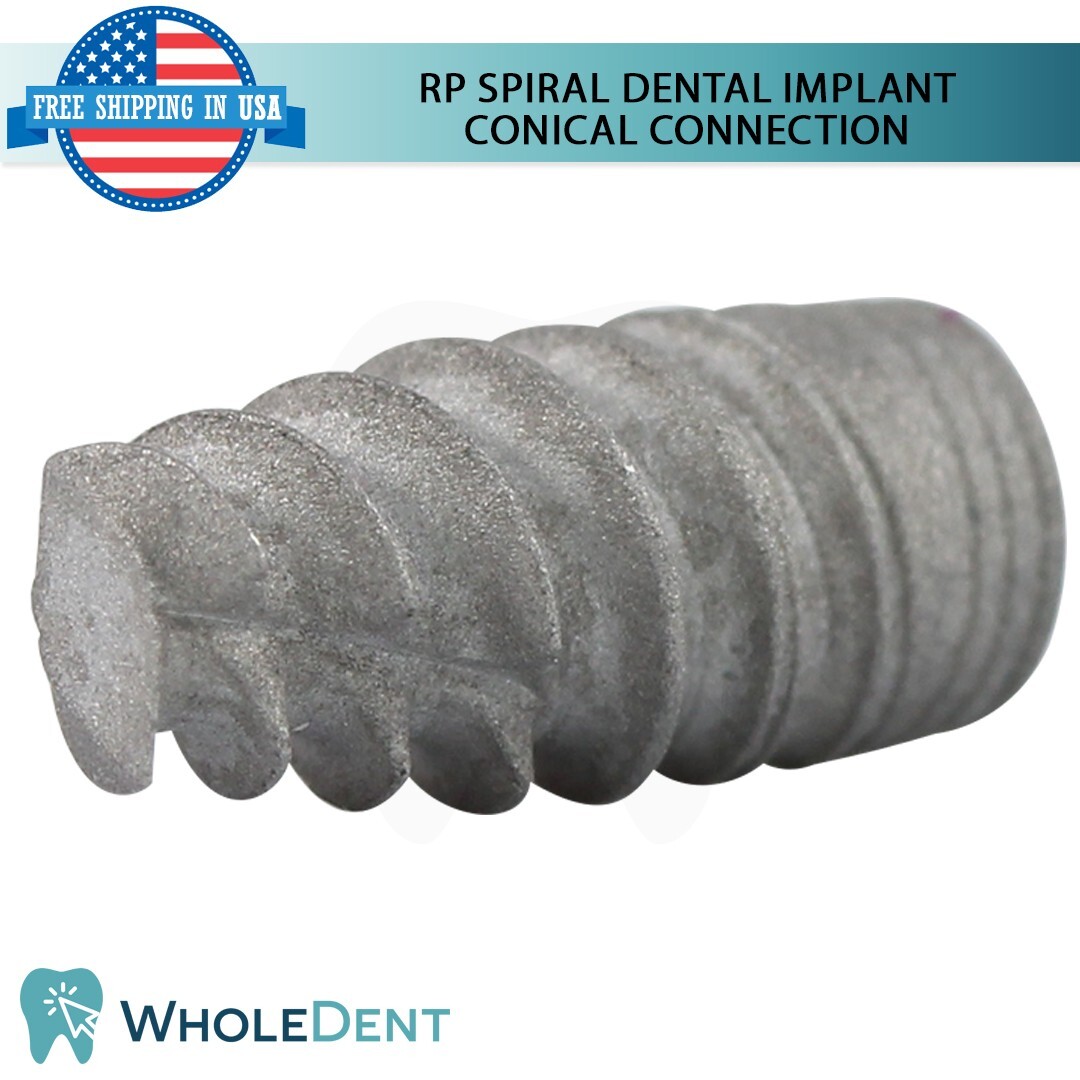X10 Spiral Conical Connection Regular Platform Hex 2.65mm Dental Titanium Steril