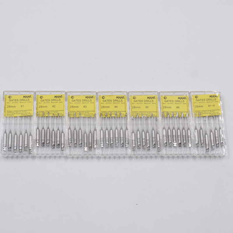 Dental Peeso Reamers/Gates Drills Stainless Steel Endodontic Files Root Canal