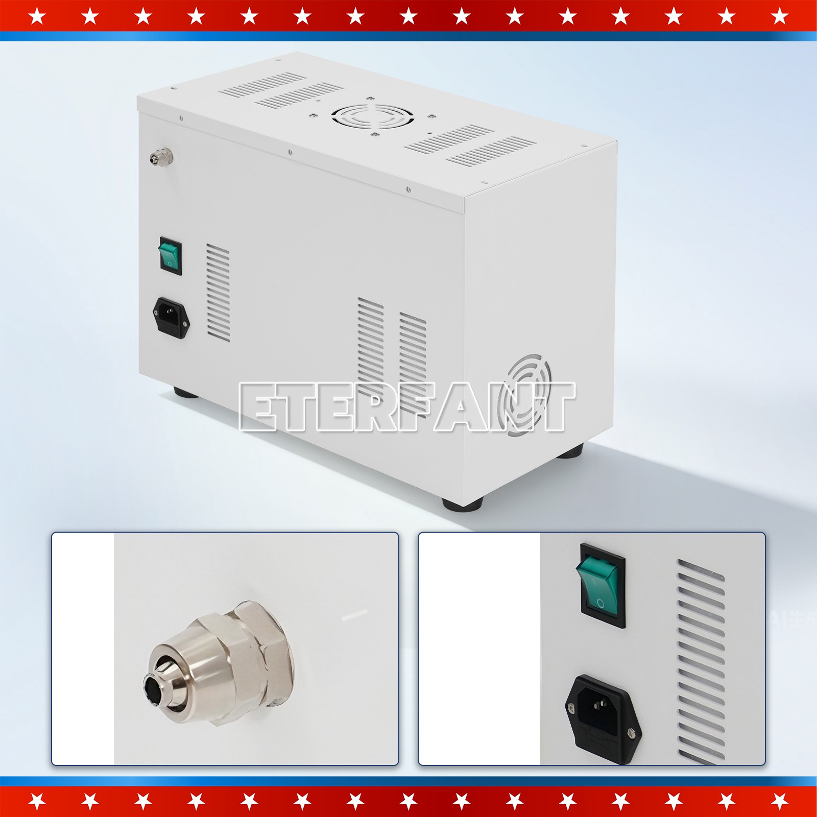Oil-Free Air Compressor Silent Compatible with Dental Mobile Delivery Unit
