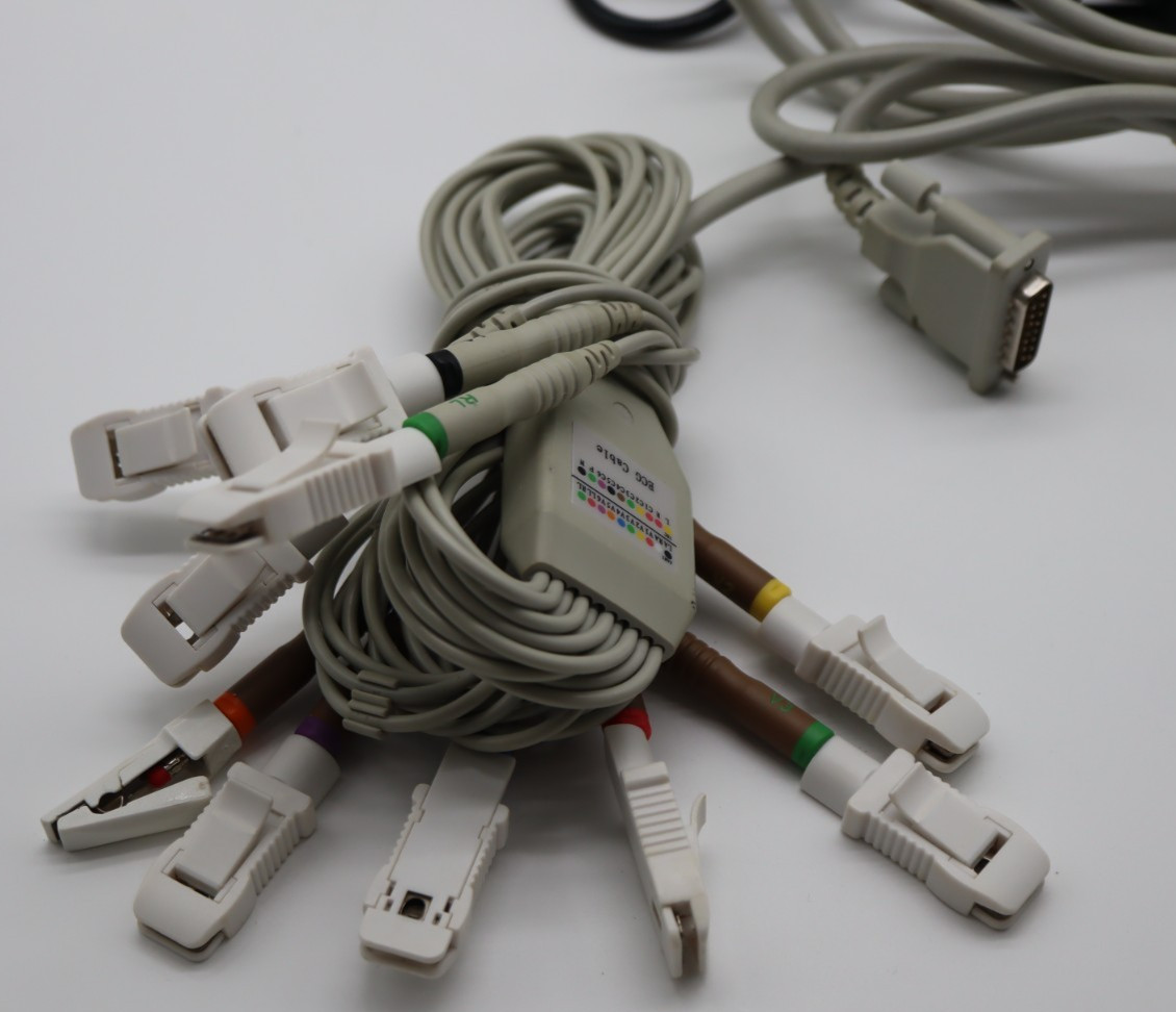 CONTEC Single channel ECG Machine EKG ECG80A 12 leads electrocardiograph USA