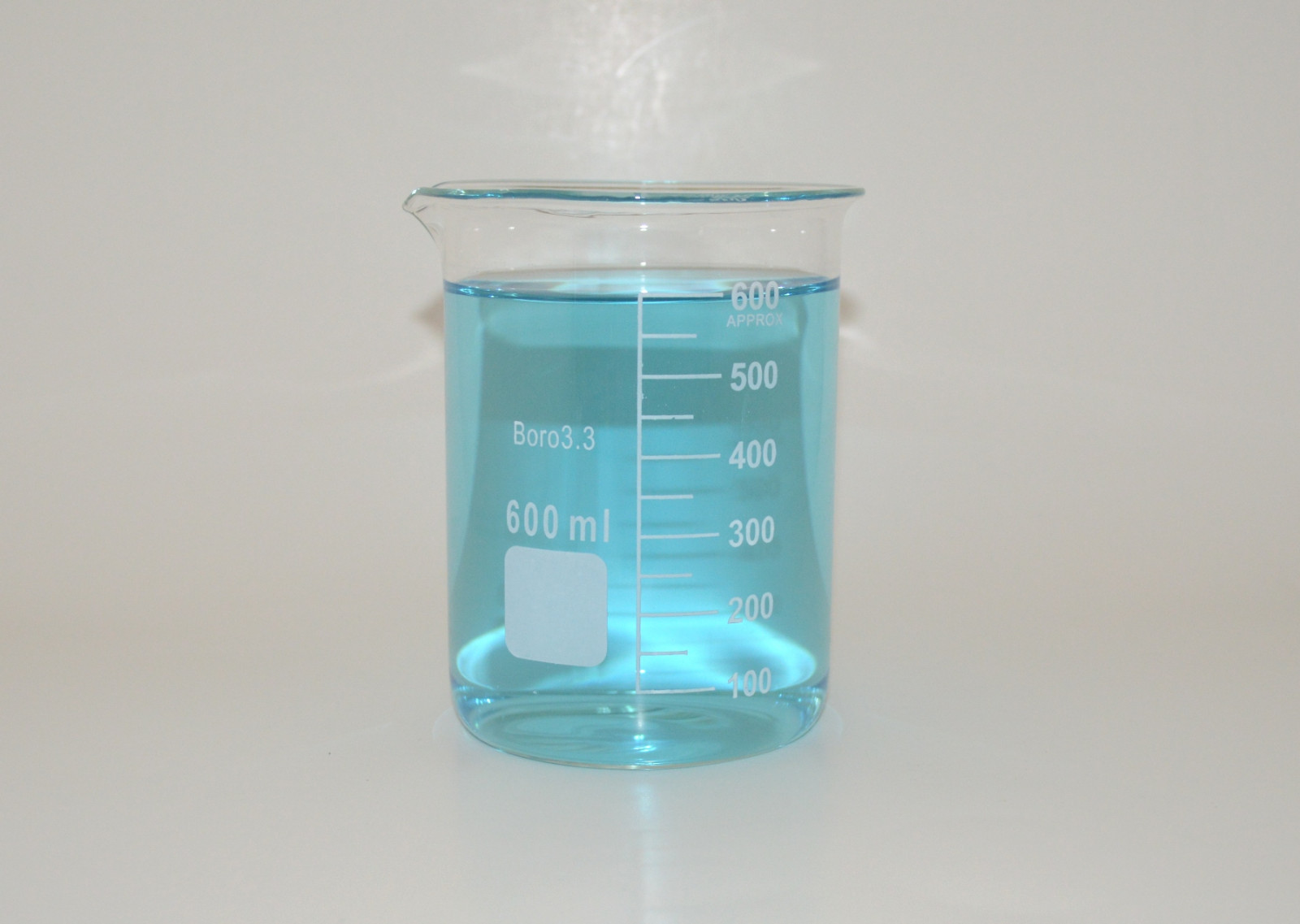 4 Beakers 600mL 600 mL ml Griffin Graduated Borosilicate Glass Irregular
