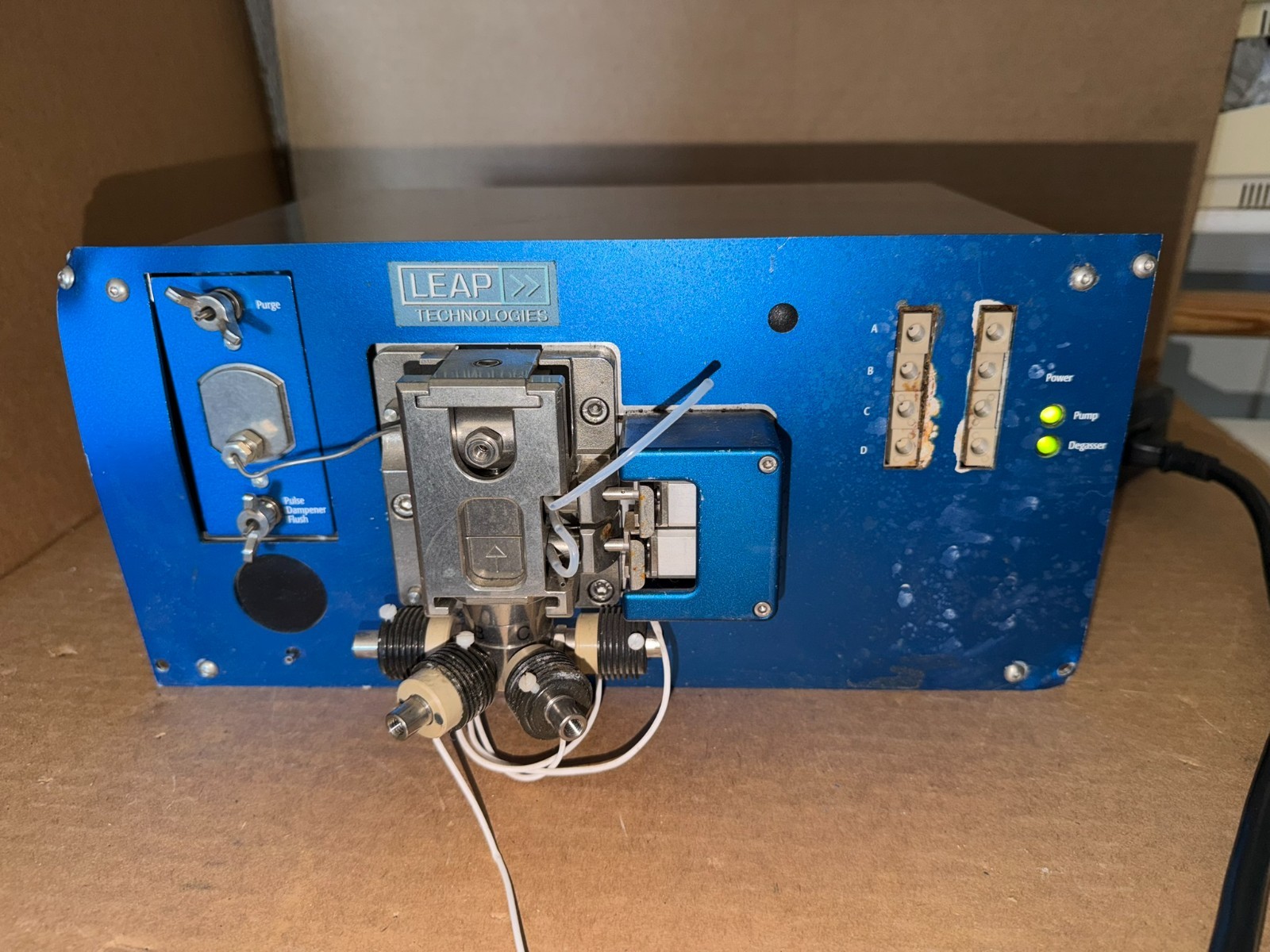 Leap Technologies 4X Ultra Binary Biocompatible HPLC Chromatography Pump degas