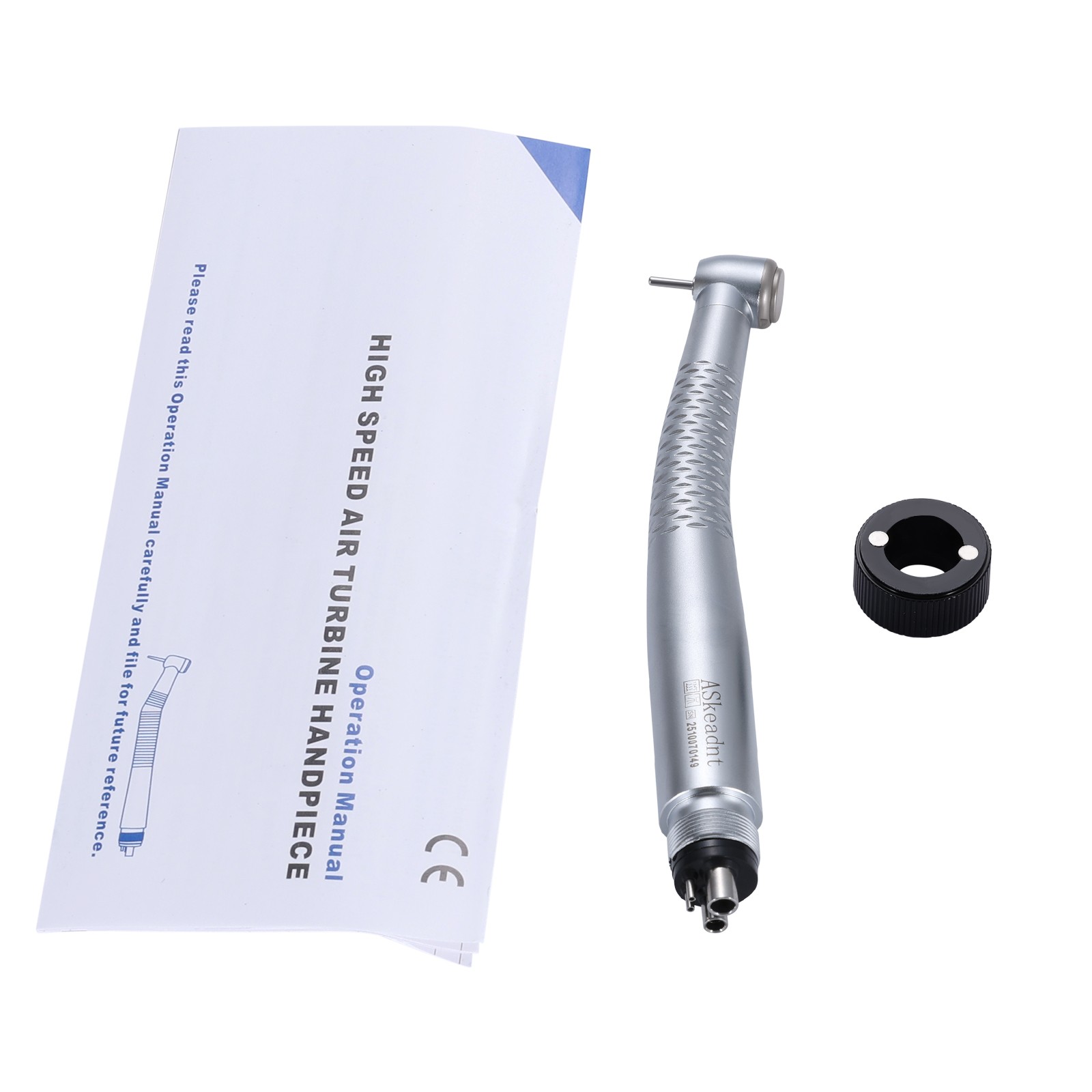 Dental LED High Speed Handpiece Shadowless E-Generator Turbine 4H