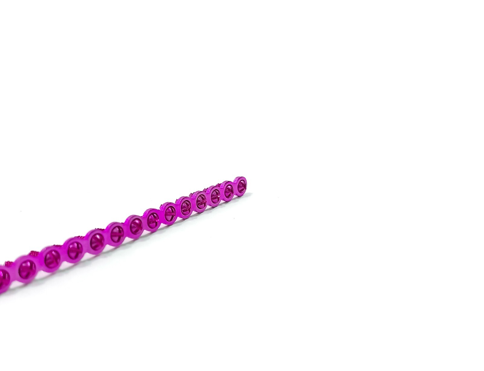 Maxillofacial 1.5mm Straight Plate 20H with screws veterinary