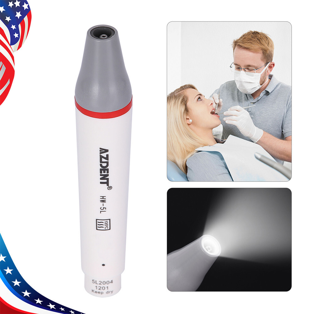 2x Dental Detachable LED Ultrasonic Scaler Handpiece HW-5L fit for WOODPECKER